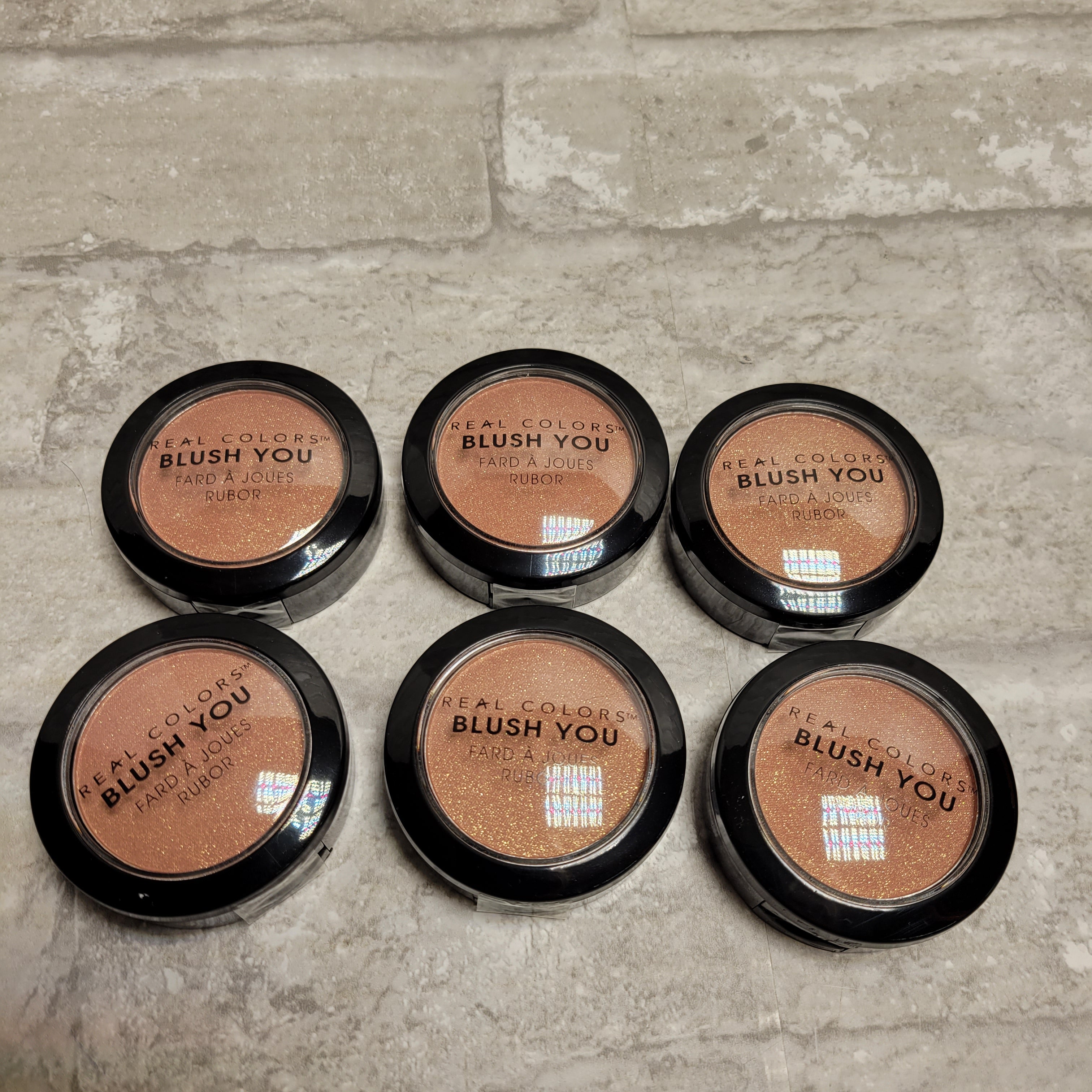 Real Colors Blush You, Rose Gold, Lot of 6 (8061478633710)